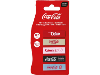 Zak�adki indeksuj�ce PET Coca-Cola