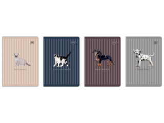 Zeszyt A5 60# M 70g Puppy Sign [opakowanie=10szt]