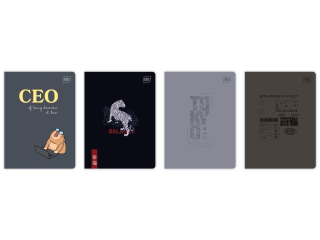 Zeszyt A5 60= M 70g UV Boys MIX [opakowanie=10szt]