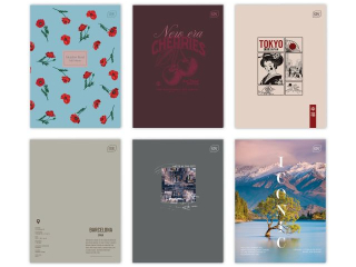 Zeszyt A4 80= M 70g UV mix [opakowanie=5szt]