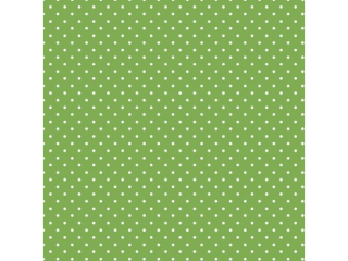 Serwetki POL-MAK Daisy Lunch 33cm 20szt. White Dots on Green SDOG036802 [opakowanie=24szt]