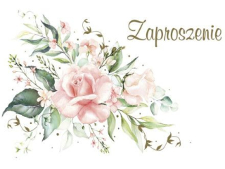 Zaproszenie POL-MAK 10szt. oglne 160x95 z kopert Z_OG_61605