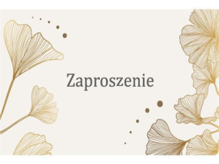 Zaproszenie POL-MAK 10szt. og�lne 160x95 z kopert� Z_OG_61611