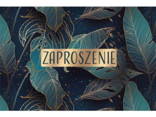 Zaproszenie POL-MAK 10szt. og�lne 160x95 z kopert� Z_OG_61658