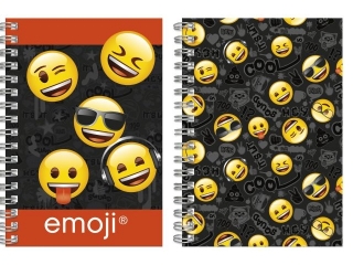 Notes spiralny A6 DERFORM Emoji