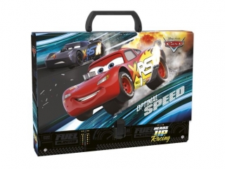 Teczka twarda z rączką DERFORM Cars 48