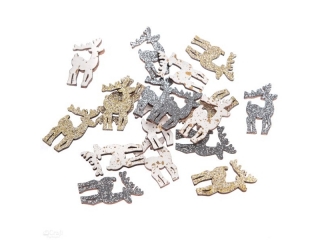 DREWNIANE JELONKI SAMOPRZYLEPNE 2, 1 X 3, 8 CM, 18 SZT., NEUTRALNE [opakowanie=5szt] BN-DLP