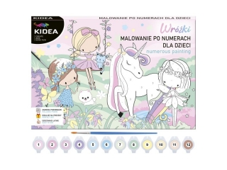 OBRAZ MALOWANIE PO NUMERACH - WRӯKI KIDEA