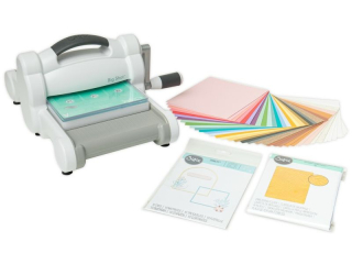 MASZYNA TN�CO - WYT�ACZAJ�CA A5 - SIZZIX BIG SHOT (WHITE x GREY) - ZESTAW STARTOWY NZWR-DLP