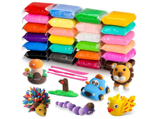 Piankolina - glinka polimerowa, 24 kolorw, z narzdziami [opakowanie=3szt]