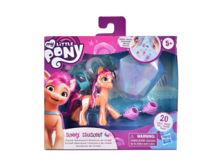 MY LITTLE PONY CRYSTAL KUCYKI Z AKCESORIAMI SUNNY NZWR-DLP