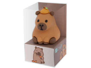 GUMKA DO MAZANIA 3D - KAPIBARA - POMARACZA [opakowanie=3szt]