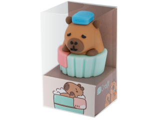 GUMKA DO MAZANIA 3D - KAPIBARA - KPIEL [opakowanie=3szt]