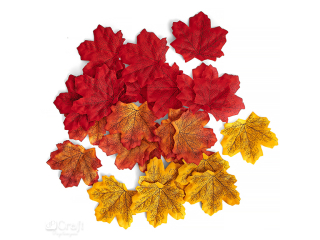 JESIENNE LICIE KLONU 7-8 CM, 50 SZT. [opakowanie=6szt]