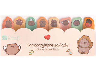 SAMOPRZYLEPNE ZAK�ADKI INDEKSUJ�CE KAPIBARA, 8 SZT. [opakowanie=6szt]