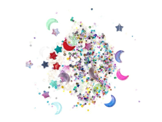 KORALIKI SZKLANE, 40 G - GALAXY SPARKLE [opakowanie=3szt]