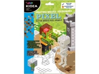 MOZAIKA I KOLOROWANKA PIXEL KIDEA
