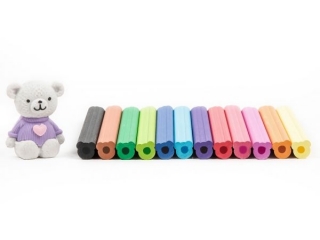 KREDKI MISIE JUMBO 12 KOLOR�W KIDEA