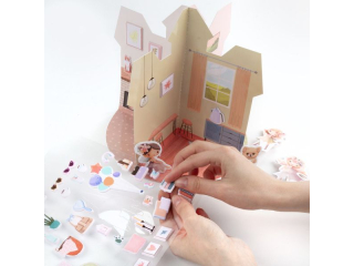 KREATYWNY DOMEK 3D DLA KSIĘŻNICZEK KIDEA