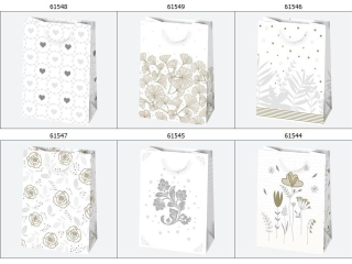 Torebka ozdobna POL-MAK 10szt. T5B_OG_203 230x320x110 OG�LNA BROKAT