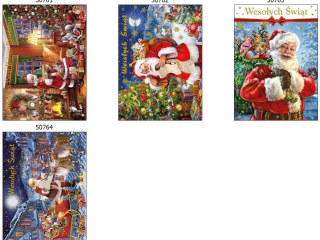 Laurka przestrzenna LPOP 138x190 z kopert  POL-MAK GWIAZDKA LPOP_GWSW_241  [opakowanie=10szt]