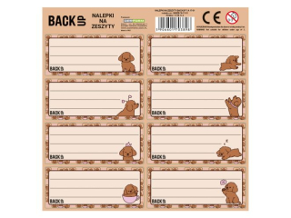 NALEPKI NA ZESZYTY BACKUP 7 A 17 [opakowanie=25szt]