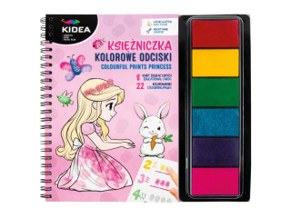 KOLOROWE ODCISKI KSIĘŻNICZKA KIDEA