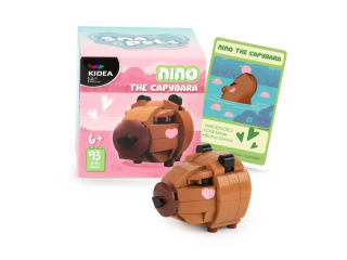 KLOCKI SNAPETS KAPIBARA BRZOWA KIDEA