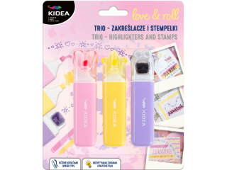 TRIO LOVE x ROLL ZAKRE�LACZE I STEMPELKI KIDEA