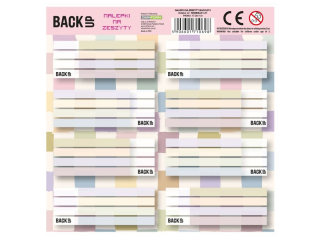 NALEPKI NA ZESZYTY BACKUP 8 A 01 [opakowanie=25szt]