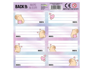 NALEPKI NA ZESZYTY BACKUP 8 A 04 [opakowanie=25szt]