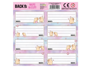 NALEPKI NA ZESZYTY BACKUP 8 A 04 [opakowanie=25szt]