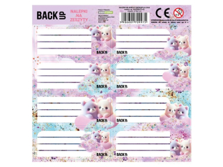 NALEPKI NA ZESZYTY BACKUP 8 A 23 [opakowanie=25szt]