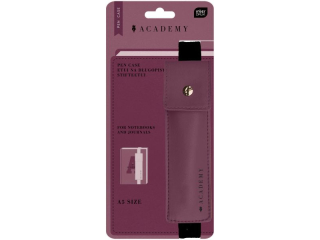 Etui na d�ugopi. z klipsem i uchwytem na zeszyt A5 BORDO Academy