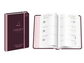 Kalendarz szkolny A6 192 TO Cherry 27