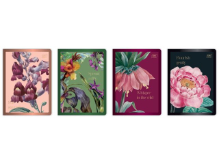 Zeszyt A5 60= M 70g Metallic Grandiflora [opakowanie=10szt]