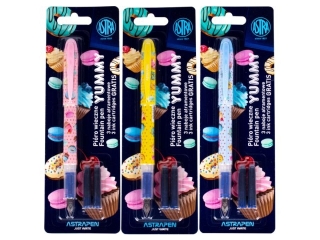 Piro modzieowe ASTRA Yummy - blister 1 sztuka + 3 naboje