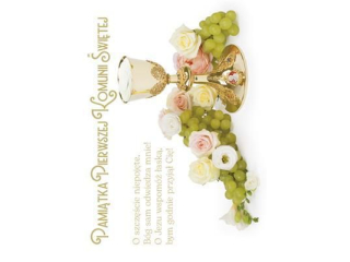 Laurka C6 110x155 Komunia z kopert�  POL-MAK Komunia C6_KOM_64398 [opakowanie=10szt]