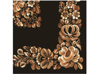 Serwetki POL-MAK Maki Lunch 33cm 20szt. Cinnamon Night W�oc�awek Fajans SL_OG_061502 [opakowanie=12szt]