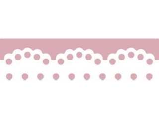 DZIURKACZ OZDOBNY BRZEGOWY 4CM KORONKA NZWR-DLP