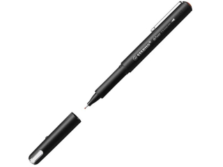 Cienkopis STABILO dr!ver F czerwony 1088/40 [opakowanie=5szt]