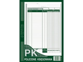 Druk-PK polecenie ksigowania Offet A4 439-1
