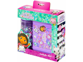 Zestaw prezentowy Bidon + niadaniwka GABBYS DOLLHOUSE  [opakowanie=12szt]