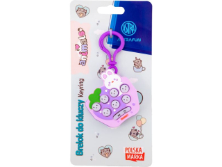 Brelok i gra zr�czno�ciowa 2w1 ASTRAFUN Bunny - 1 szt. tie-card