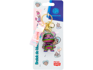Brelok metalowy ASTRAFUN XX bear - 1 szt. tie-card