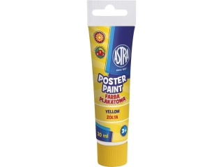 Farby plakatowe w tubie ASTRA 30ml - ta