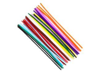 Druciki kreatywne DPCRAFT 30cm 40szt. mix kolor