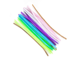 Druciki kreatywne DPCRAFT 30cm 25szt. pastelowe