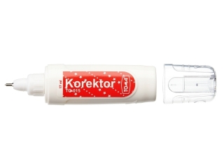 Korektor w pynie, kocwka metalowa, 17ml biay Pudeko [opakowanie=12szt]