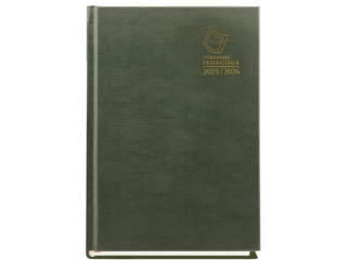 Terminarz Pedagoga T-150V Zielony - 2025/26